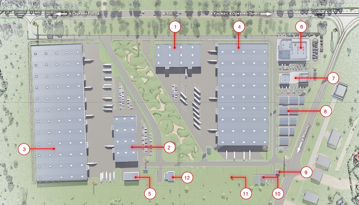Генеральный план МФК Филипповский
